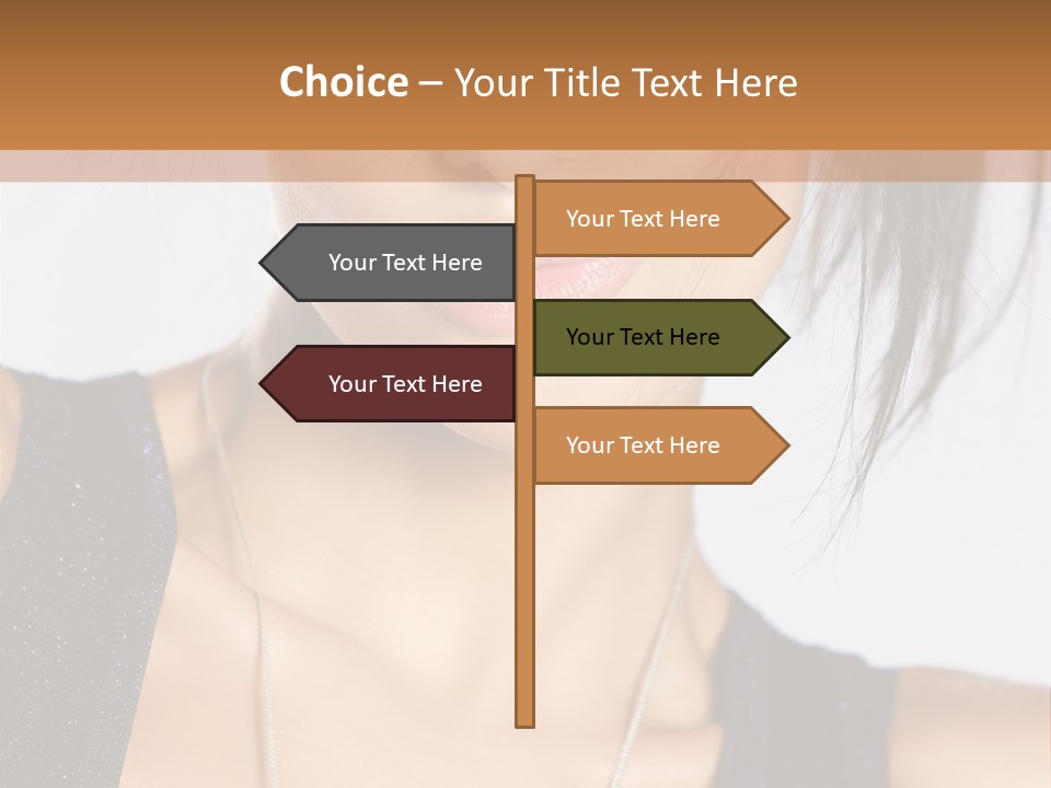 Face Kiss Calm PowerPoint Template