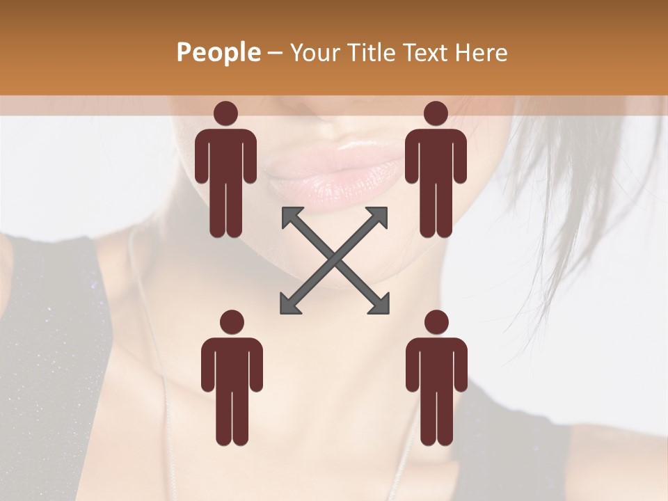 Face Kiss Calm PowerPoint Template