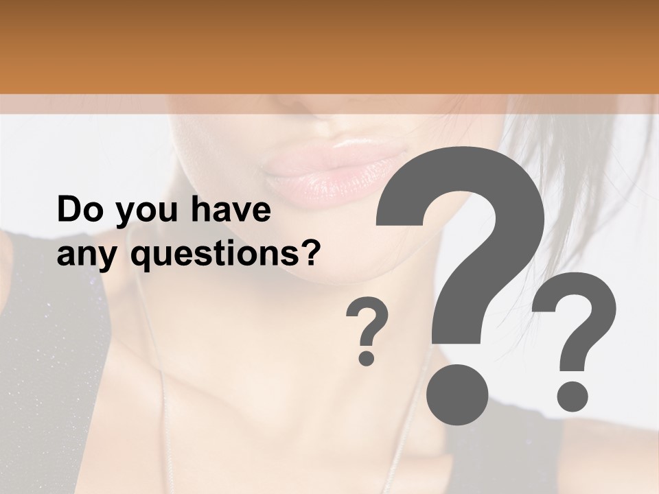 Face Kiss Calm PowerPoint Template