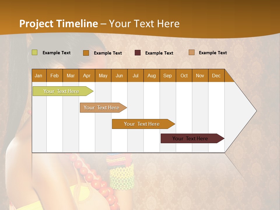 Skin Model Expression PowerPoint Template