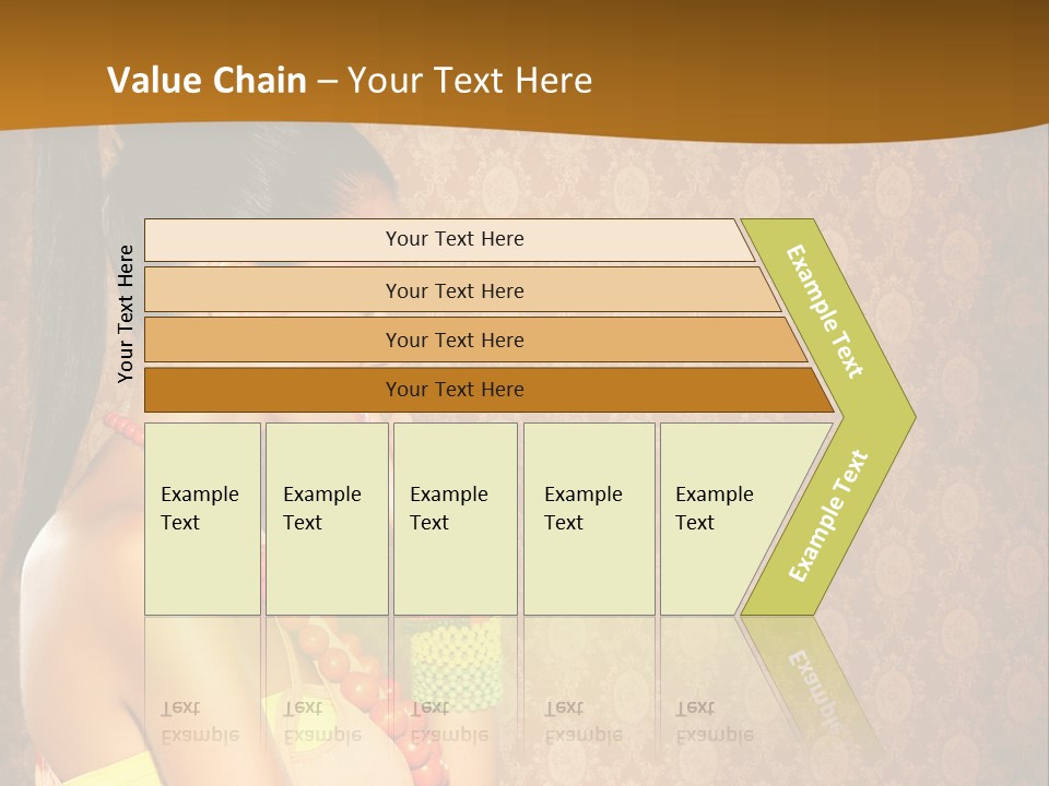 Skin Model Expression PowerPoint Template