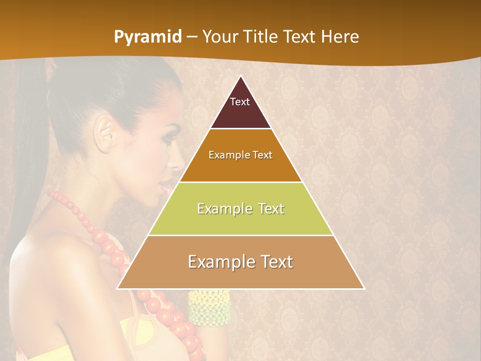 Skin Model Expression PowerPoint Template