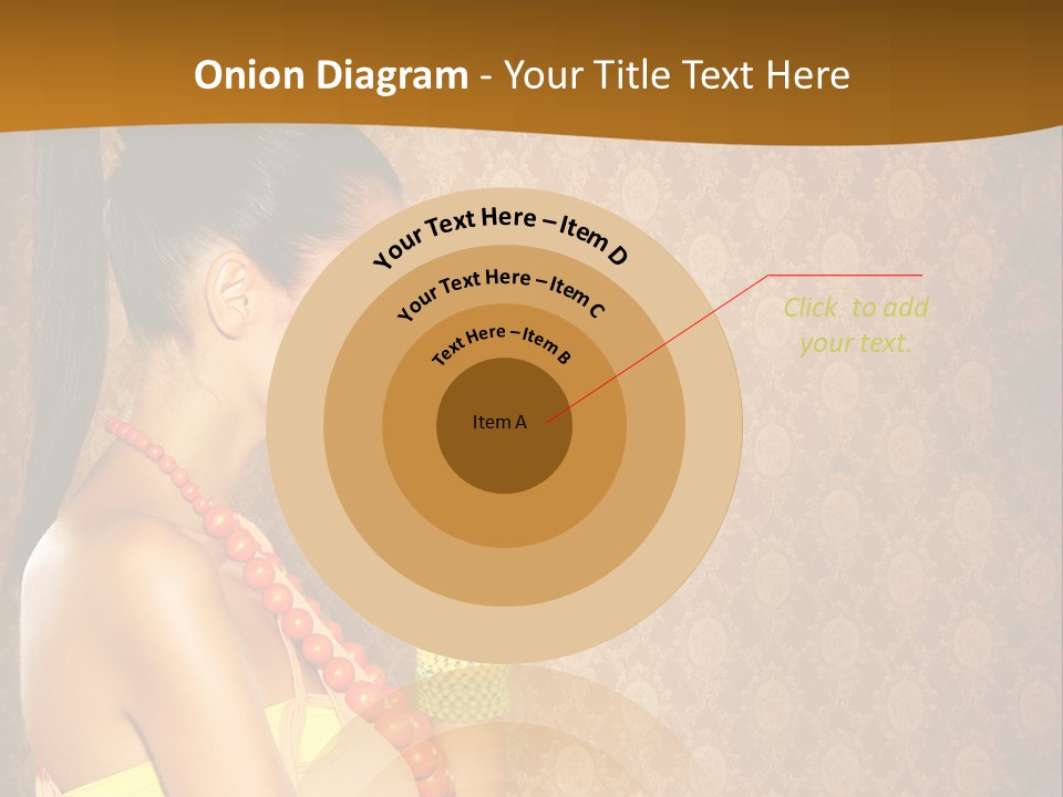 Skin Model Expression PowerPoint Template