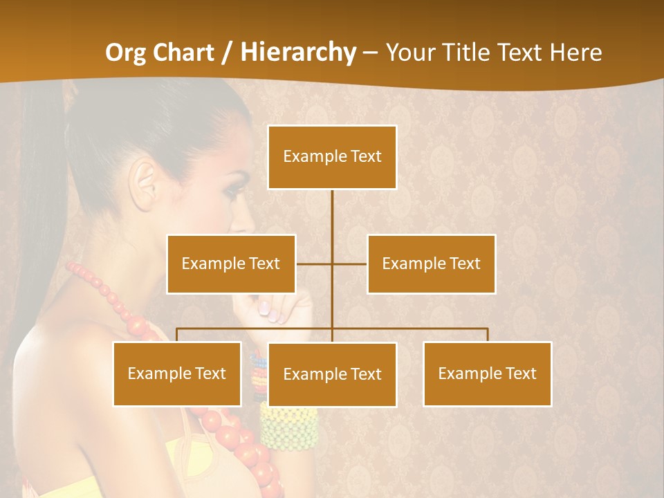 Skin Model Expression PowerPoint Template