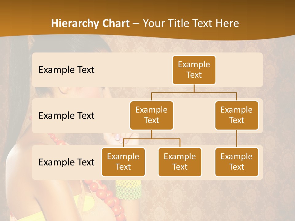 Skin Model Expression PowerPoint Template