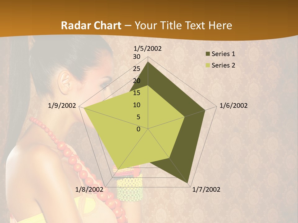 Skin Model Expression PowerPoint Template