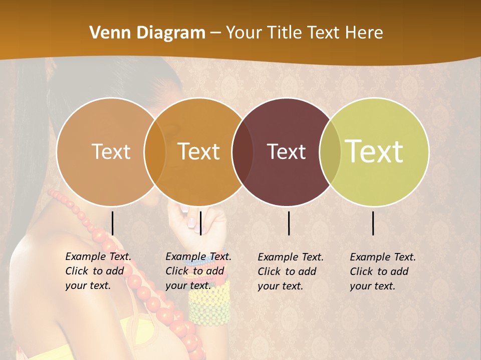 Skin Model Expression PowerPoint Template