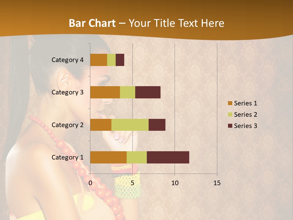 Skin Model Expression PowerPoint Template