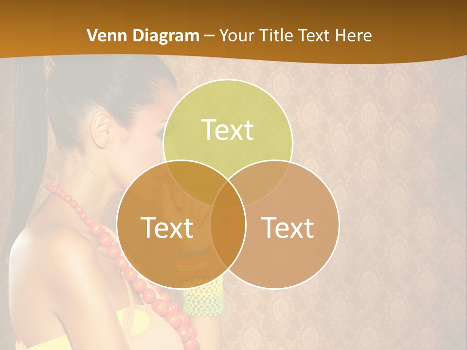 Skin Model Expression PowerPoint Template