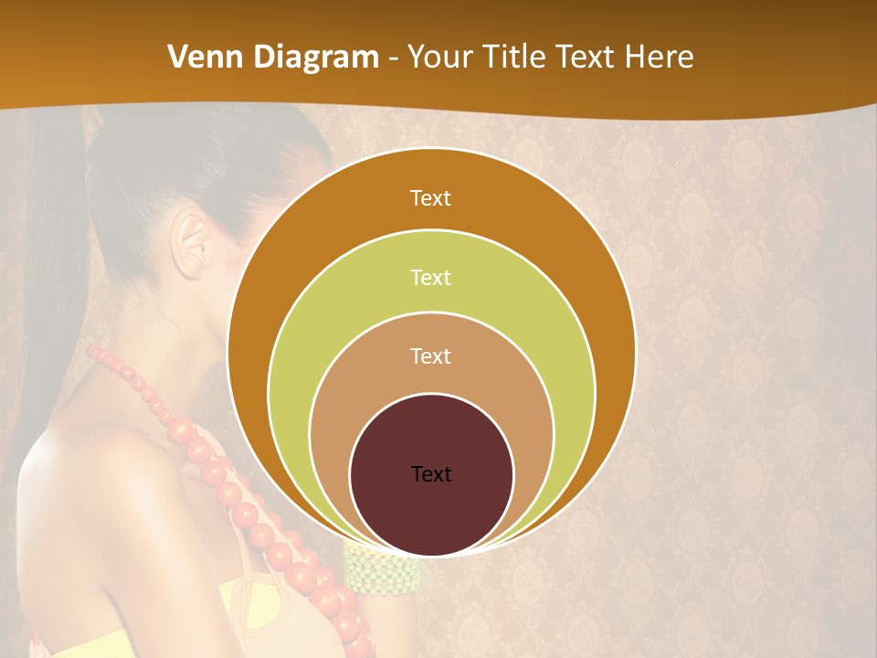 Skin Model Expression PowerPoint Template