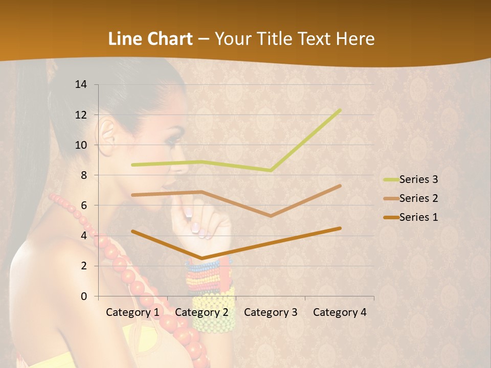 Skin Model Expression PowerPoint Template
