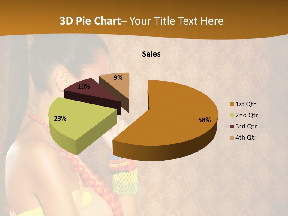Skin Model Expression PowerPoint Template