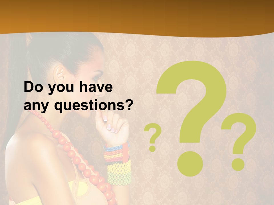 Skin Model Expression PowerPoint Template