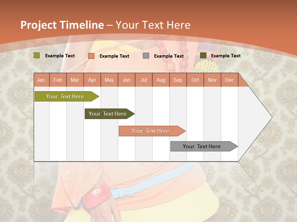 Girl Closeup Kiss PowerPoint Template