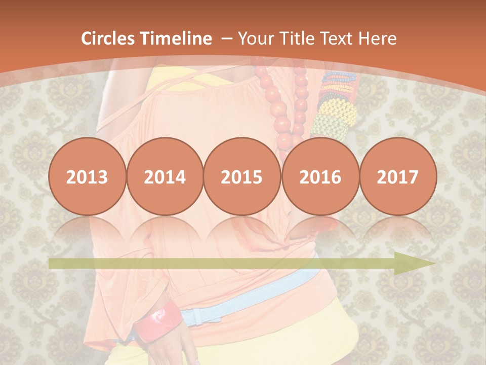 Girl Closeup Kiss PowerPoint Template