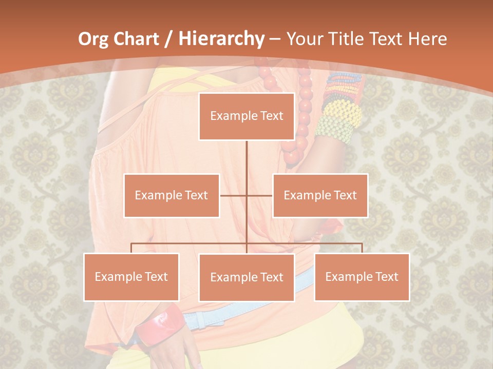 Girl Closeup Kiss PowerPoint Template