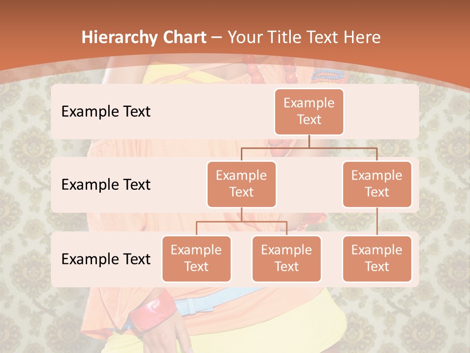 Girl Closeup Kiss PowerPoint Template