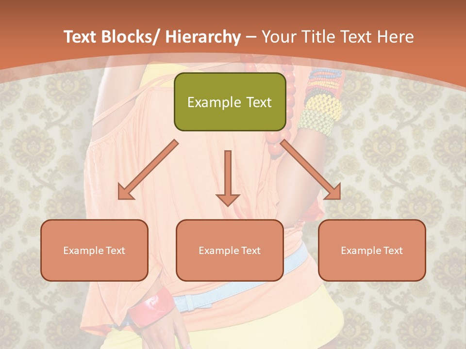 Girl Closeup Kiss PowerPoint Template