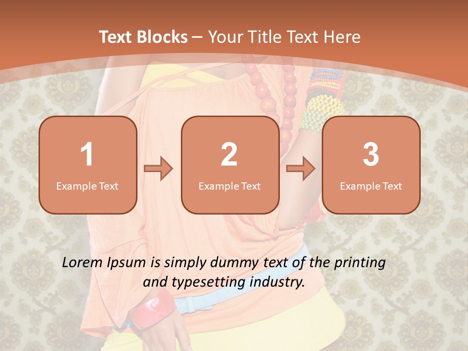 Girl Closeup Kiss PowerPoint Template