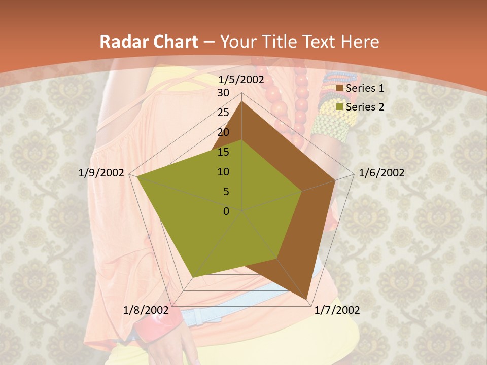 Girl Closeup Kiss PowerPoint Template