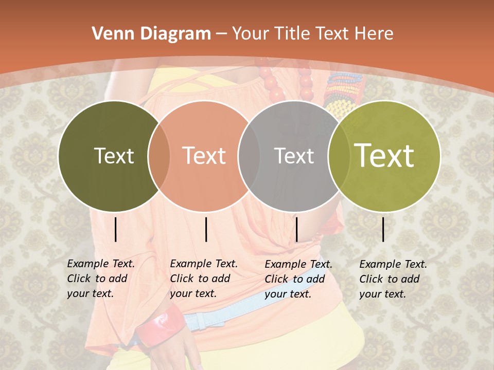 Girl Closeup Kiss PowerPoint Template