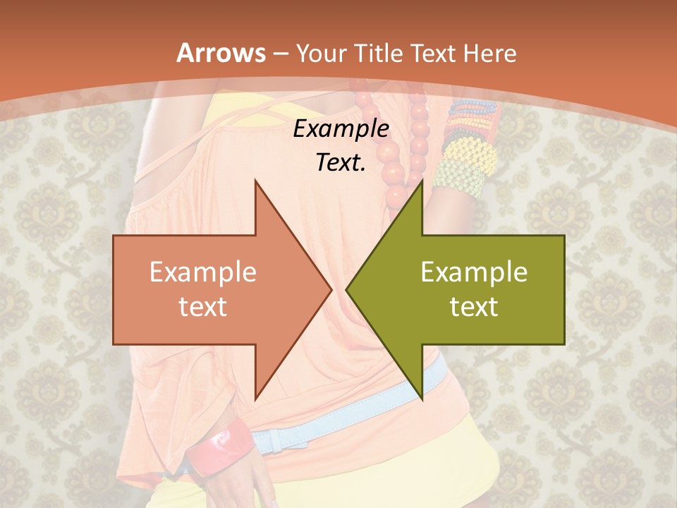 Girl Closeup Kiss PowerPoint Template