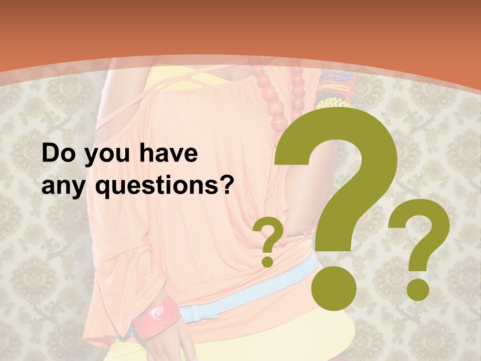 Girl Closeup Kiss PowerPoint Template