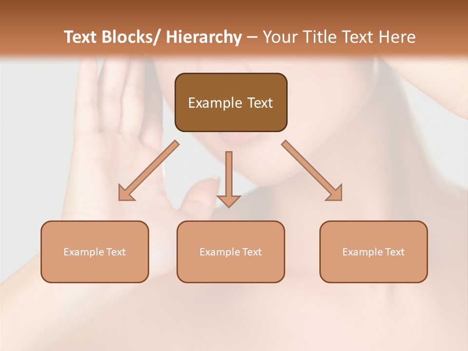 Caucasian Attractive Portrait PowerPoint Template