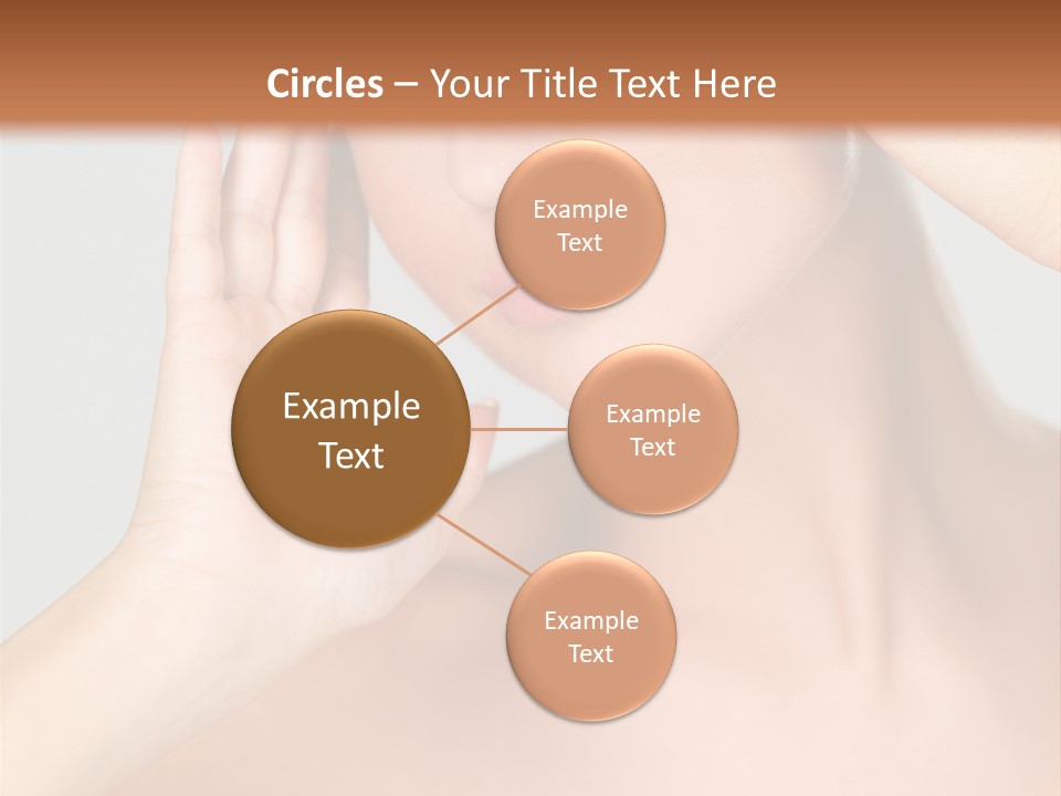 Caucasian Attractive Portrait PowerPoint Template