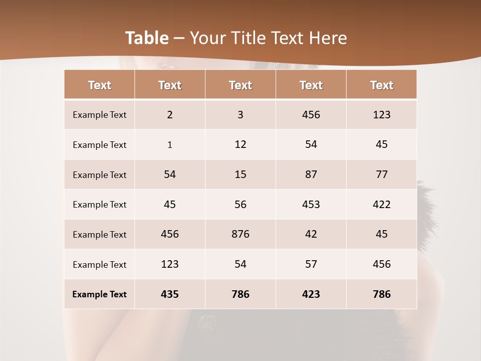 Stylish Seasonal Cute PowerPoint Template