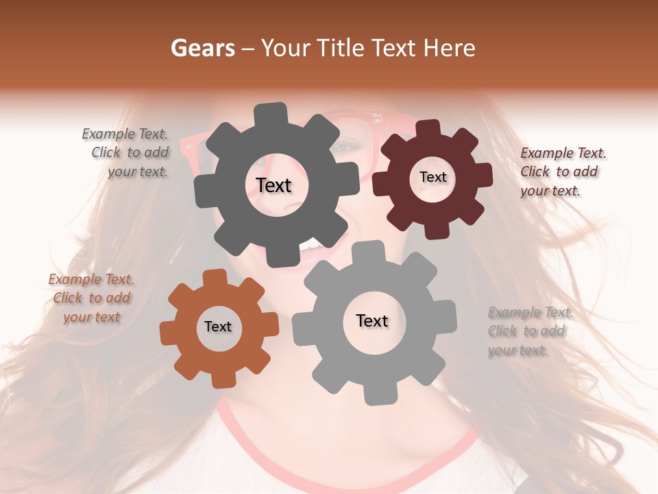 Cute Y People PowerPoint Template