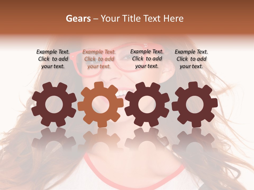 Cute Y People PowerPoint Template