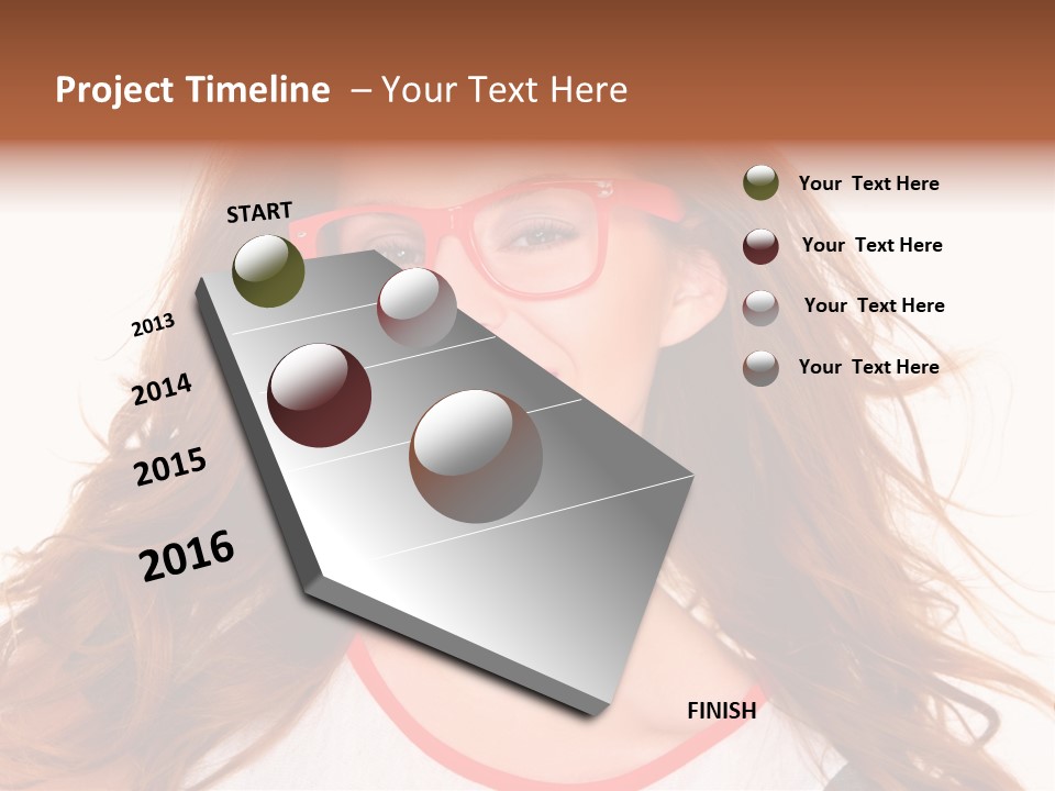 Cute Y People PowerPoint Template