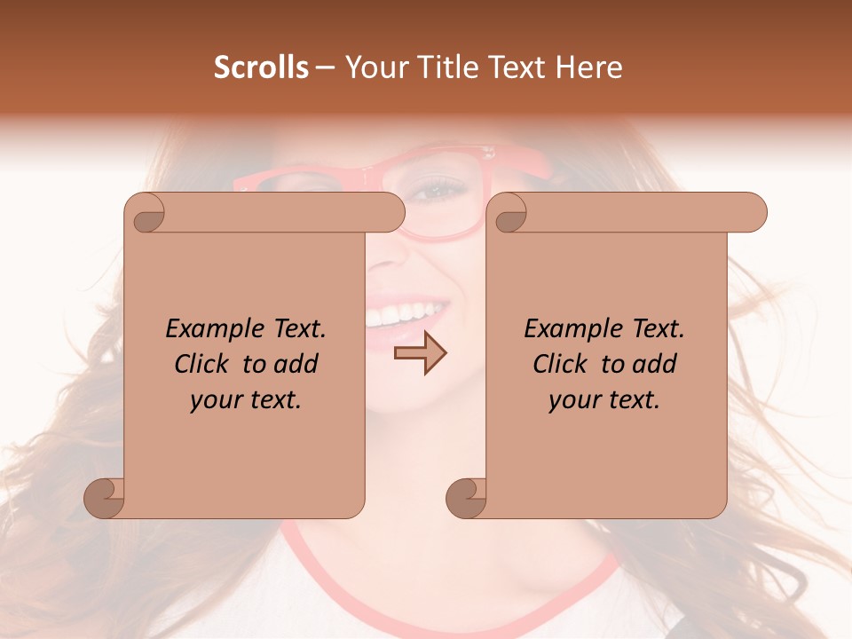 Cute Y People PowerPoint Template