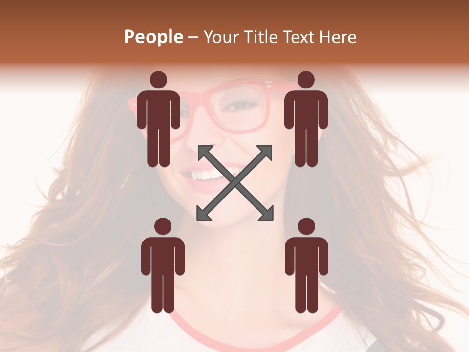 Cute Y People PowerPoint Template