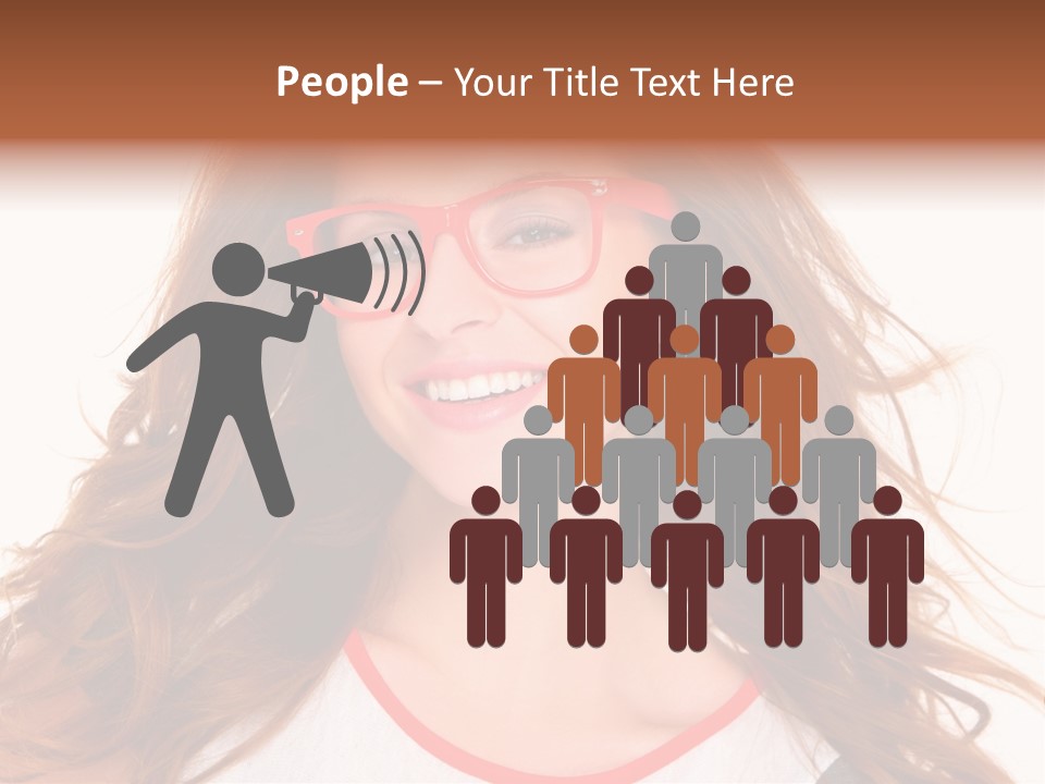 Cute Y People PowerPoint Template
