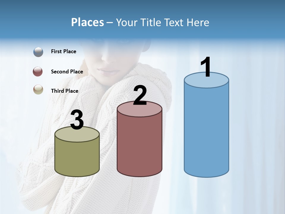 Female Stylish Lady PowerPoint Template