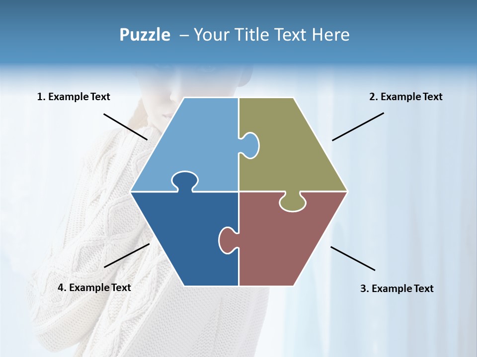 Female Stylish Lady PowerPoint Template