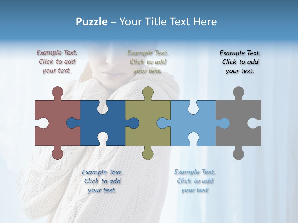 Female Stylish Lady PowerPoint Template