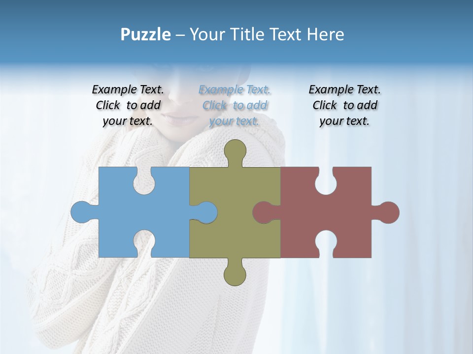 Female Stylish Lady PowerPoint Template