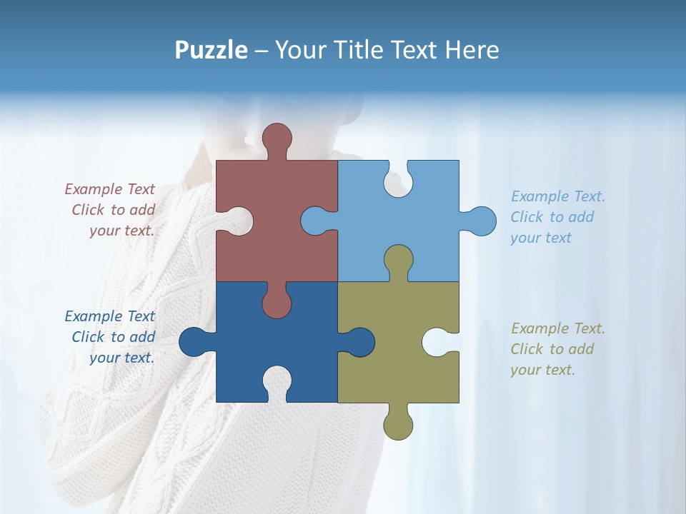 Female Stylish Lady PowerPoint Template