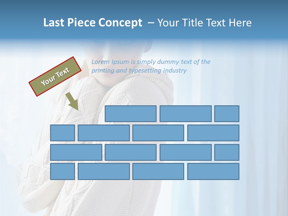 Female Stylish Lady PowerPoint Template