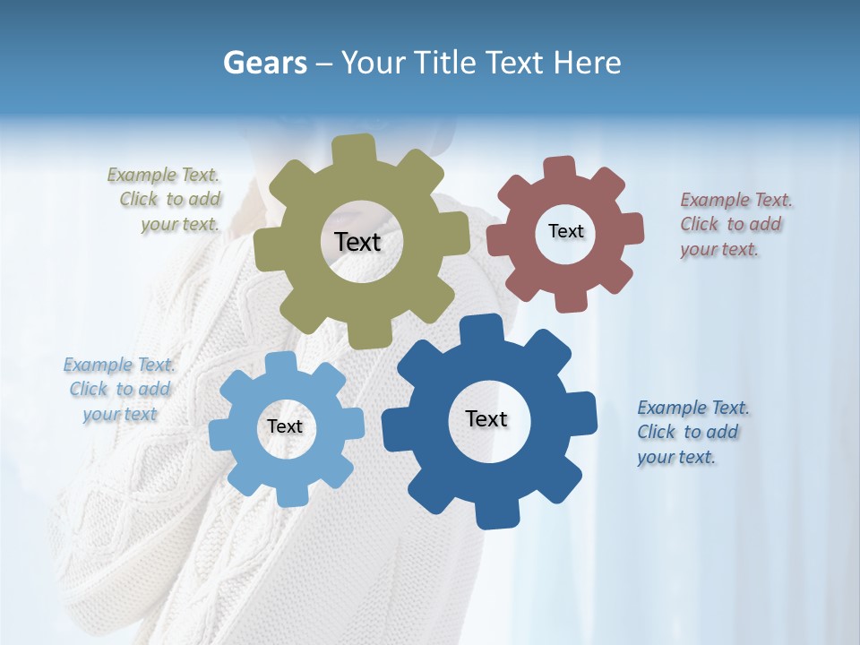 Female Stylish Lady PowerPoint Template