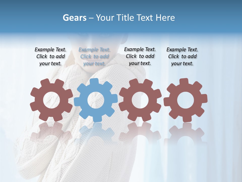 Female Stylish Lady PowerPoint Template