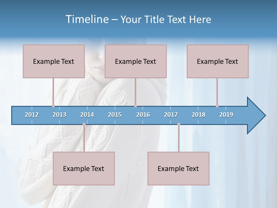 Female Stylish Lady PowerPoint Template