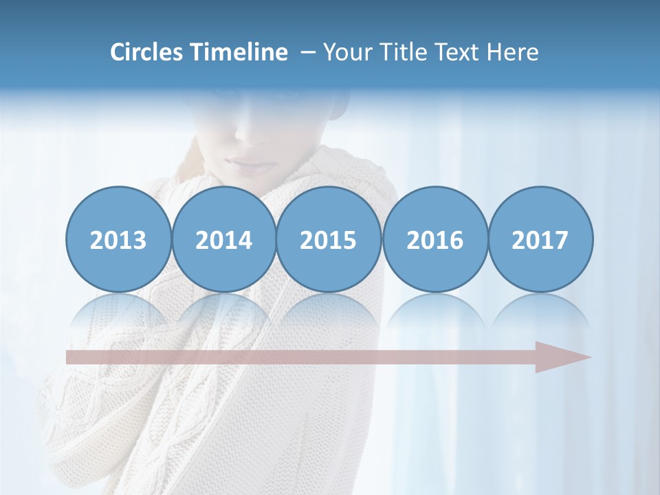 Female Stylish Lady PowerPoint Template