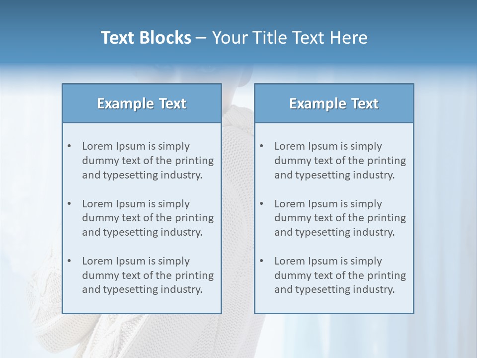 Female Stylish Lady PowerPoint Template