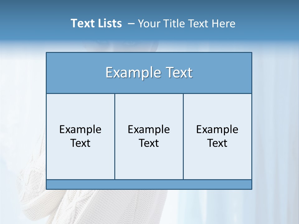 Female Stylish Lady PowerPoint Template