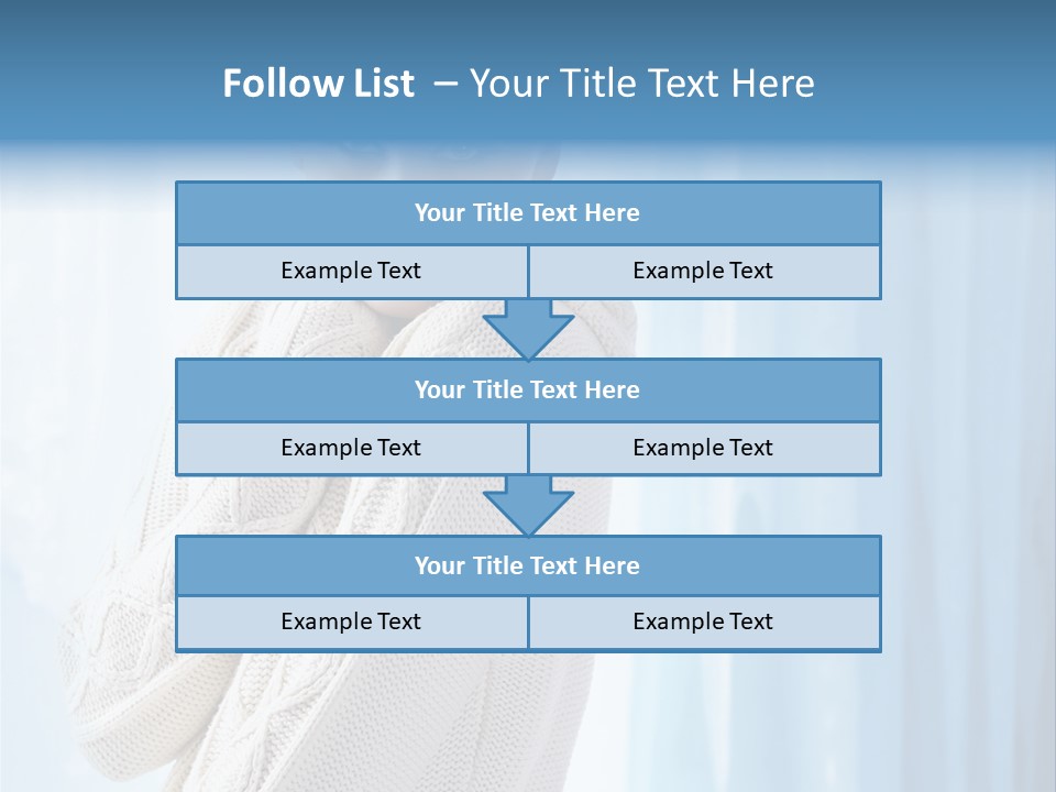 Female Stylish Lady PowerPoint Template