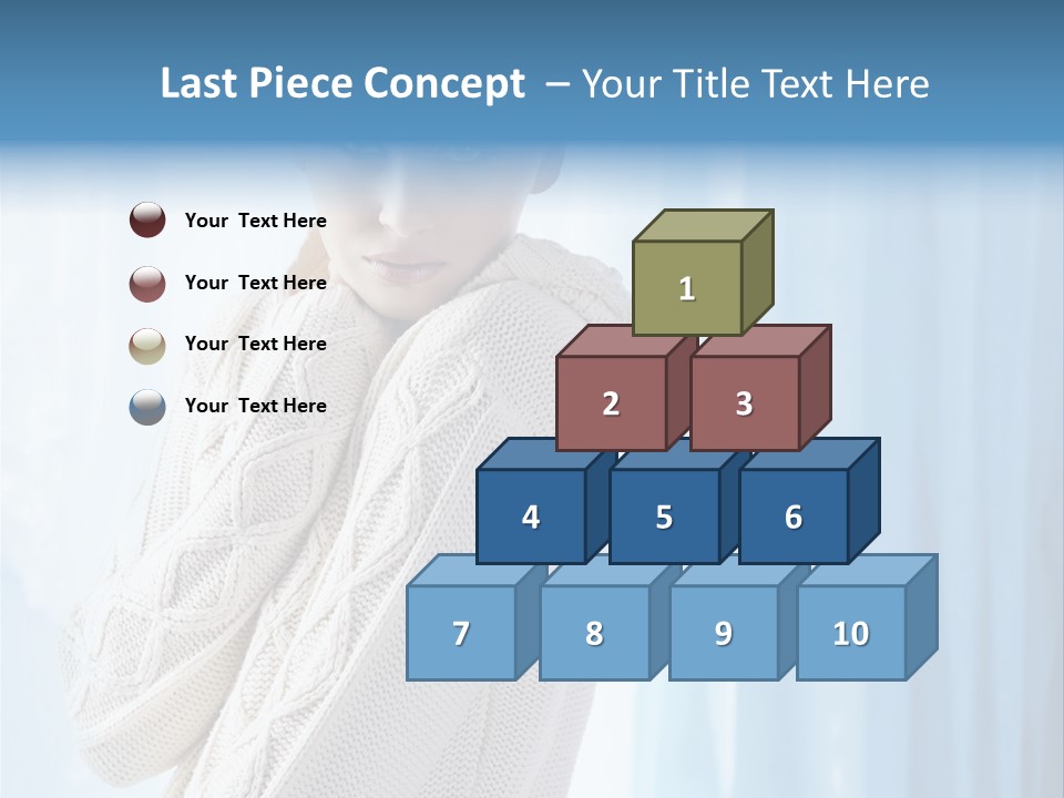 Female Stylish Lady PowerPoint Template